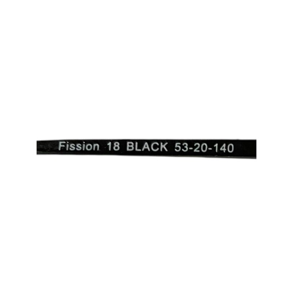 Fission Eyewear Eyeglasses FRAMES Only Fission 18 Black 53-20-140 - Picture 3 of 13